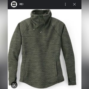 Marmot Annie Quilted Funnel Neck Sweater